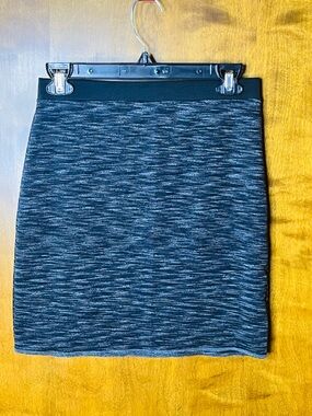 JAM Designs Stretch Mini Skirt Black Gray Athletic Casual Skirt Size S